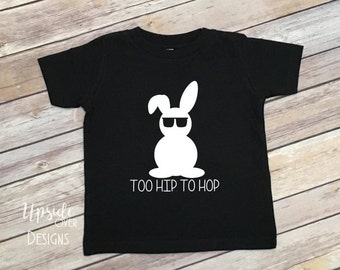 Hip Hop Easter Shirt - Easter Shirts Boys - Easter Bunny Shirt - Baby Boy Shirt - Cute Boy Shirt - Toddler Boy - Baby Boy