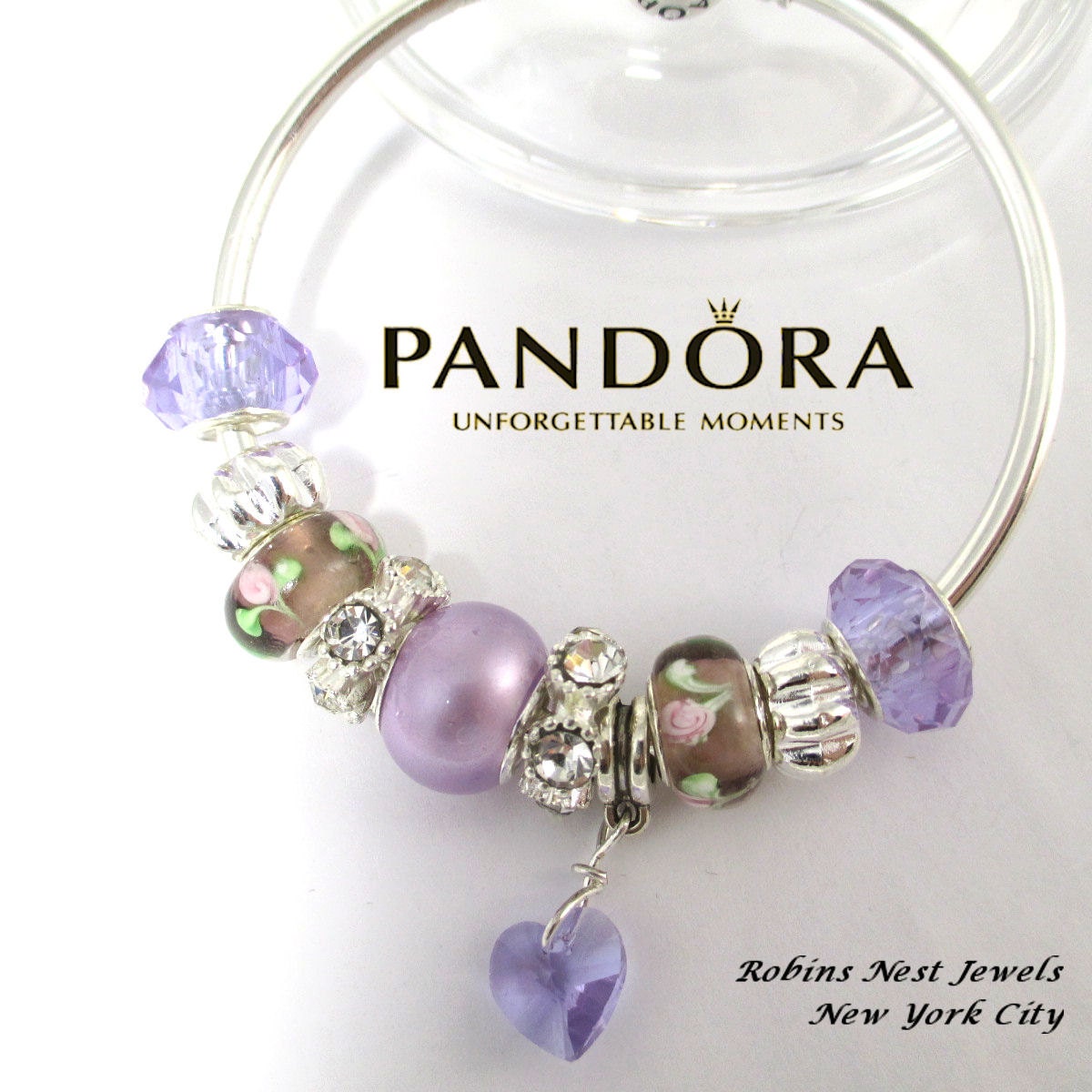 Authentic Pandora Bracelet Pandora Bangle Bracelet Pandora