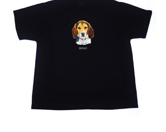 beagle in pocket t shirt