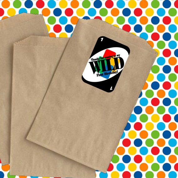 uno thank you tag uno party favor printable file