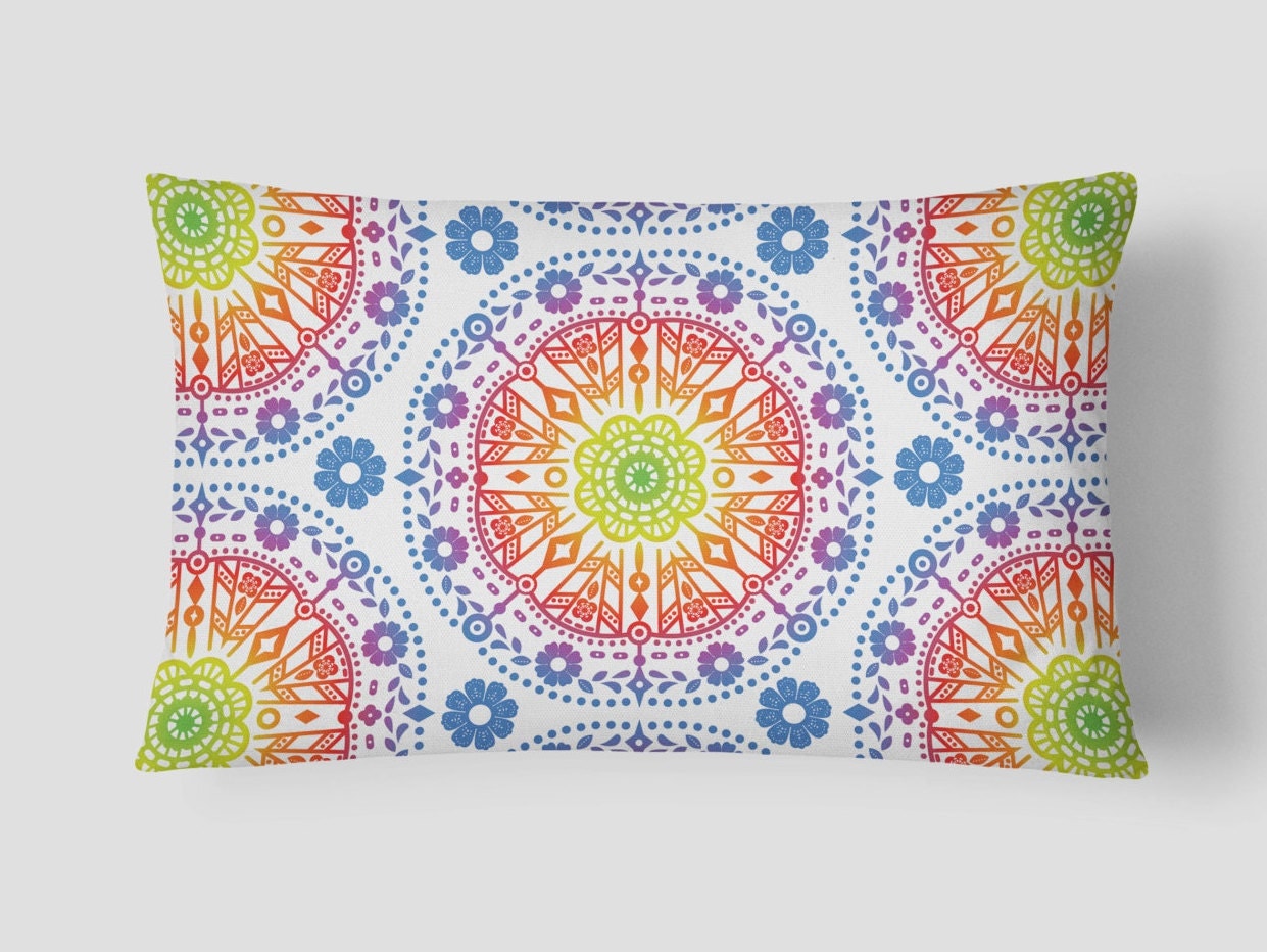 boho lumbar pillow