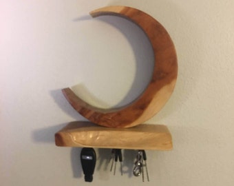 Moon wall shelf | Etsy