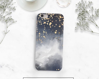 Night Sky Phone Case, Abstract Phone Case, Stars, Starry Night Case, iPhone 7 Plus Case, iPhone 6s, Pixel Phone Case, Galaxy S8 Case
