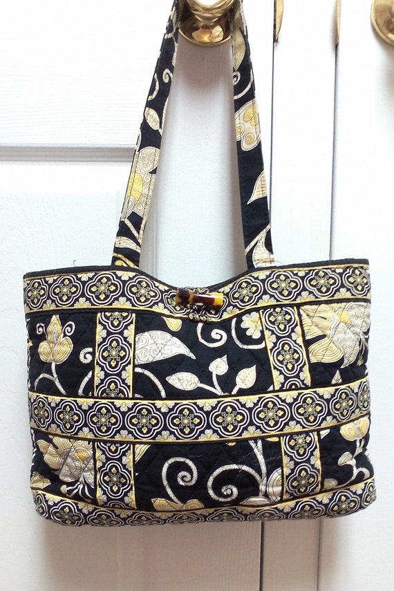 Vera Bradley Retired Pattern Yellow Bird Handbag