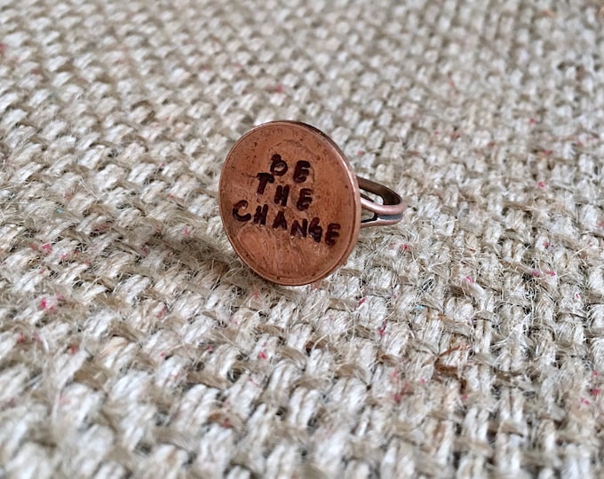 Stamped Coin Ring, Stamped Penny Ring, Custom Penny Ring, Custom Stamped Ring, Graduation Ring, Lucky Penny Ring, Stamped Coin Ring