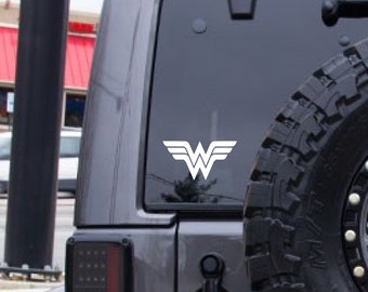 Wonder Woman decal, FREE SHIPPING, vinyl decal