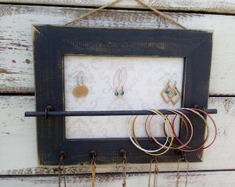 Jewelry Holder, Jewelry Organizer, necklace display/jewelry display/11*8.5/jewelry rack