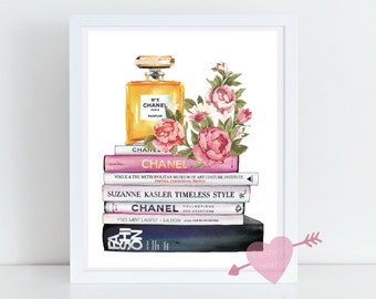 Chanel Fashion Art. Chanel Print. Chanel Printable. Chanel Printable Art. Coco Chanel Poster. Chanel Decor.Chanel Print.Home Decor Art FI-05