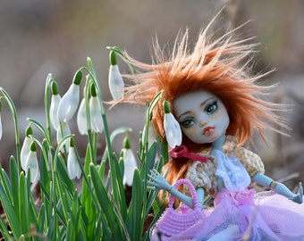 OOAK-Monster High-Repaint Puppe- Unikat