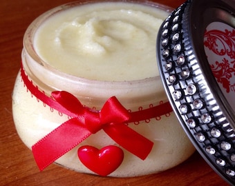 Mother's Day Gift/Gift for Mom/Sugar Scrub/Organic Peppermint Candy Hand and Body Sugar Scrub/Gift Ideas/Gifts Under 20