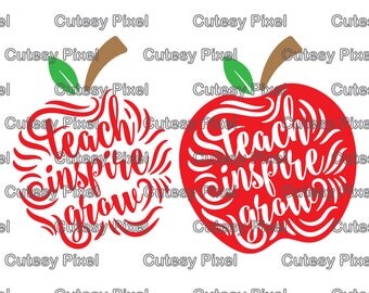 Teacher Design Svg cutting file, teacher svg, school svg, pencil svg, apple SVG, DXF, Cricut Design Space, Digital Cut Files, phrases svg