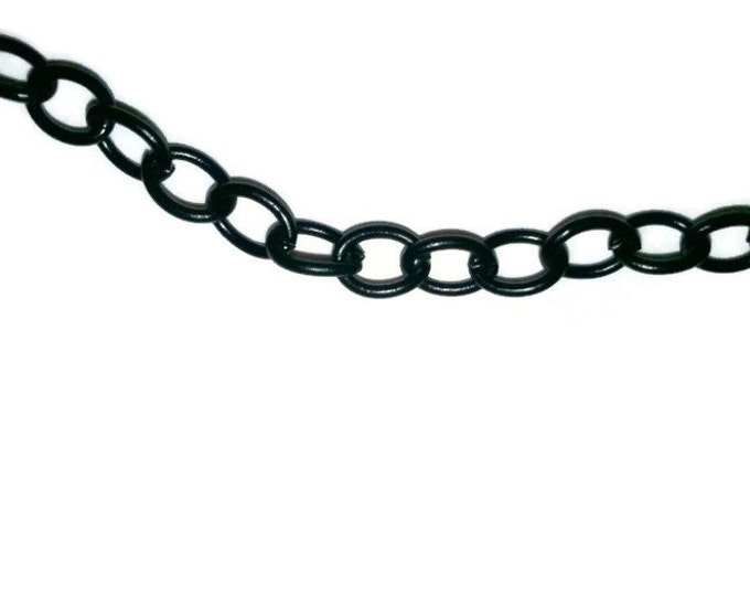 Glass Pendant Swirl Design Necklace, Black Chain Link Necklace, Statement Piece, Gift for Women, Classic Style, Multi Color Pendant, Fun Set