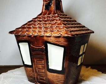 California Pottery School house Cookie Jar
