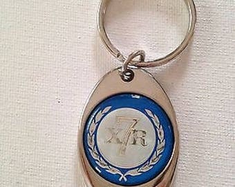 Mercury Cougar XR7 Keychain Chrome Plated Mercury Key Chain