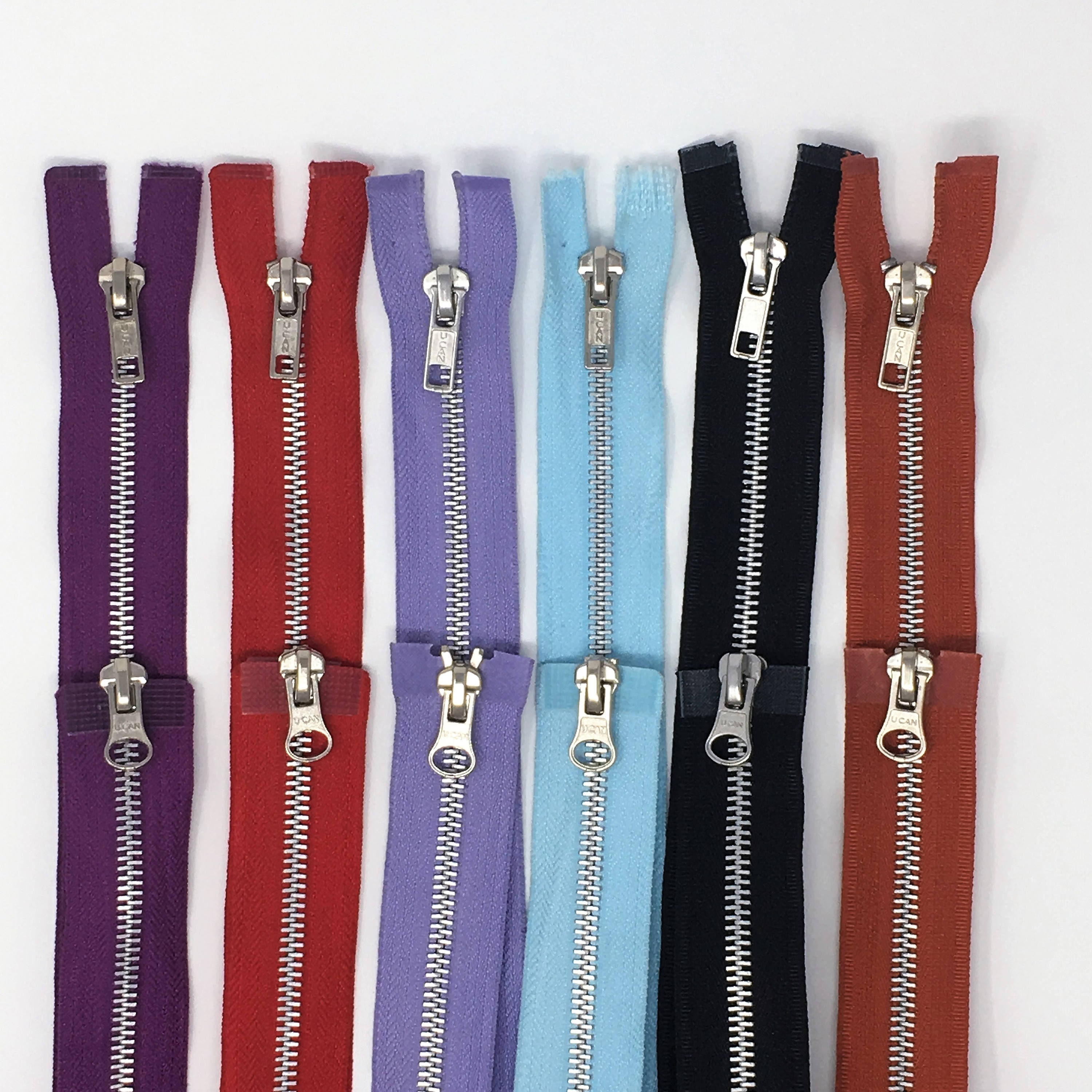 5mm Aluminum Two Way Zipper 23" from ZipUpZipper on Etsy Studio