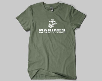 marines the few the proud t shirt