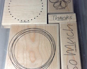 Stampin' Up! Retired Stamp Set - So Much (5)