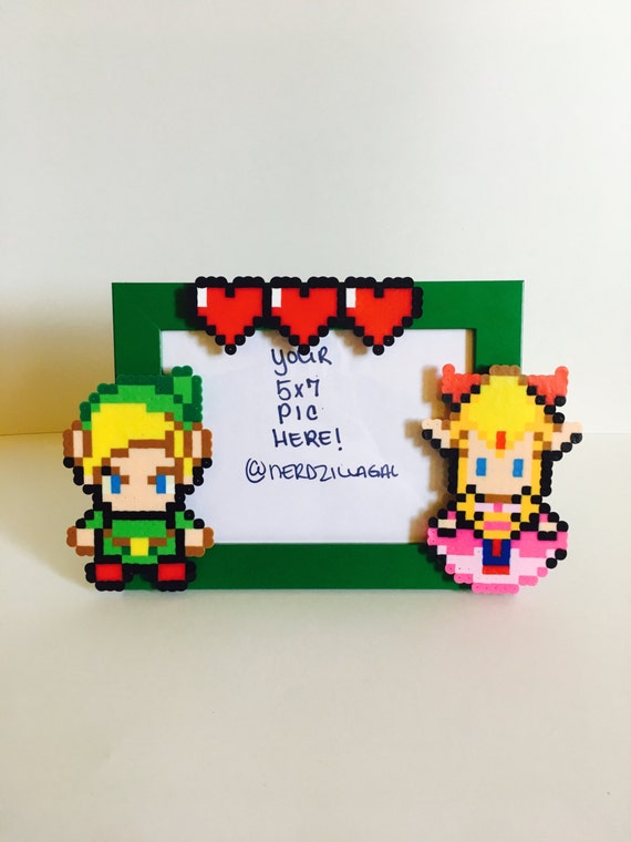 Legend of Zelda Picture Frame-Nerdy couple-Zelda Frame Zelda