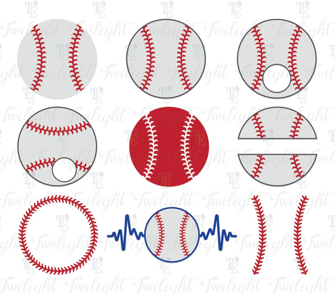 Download Baseball Cut Files, Baseball SVG Files, Baseball DXF File ...