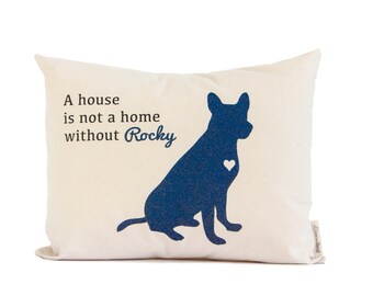 Personalized Pet Pillow, Dog Lover Gift, Dog Gift, Cat Gift, Cat Lovers Gift, Home Decor, Throw Pillows