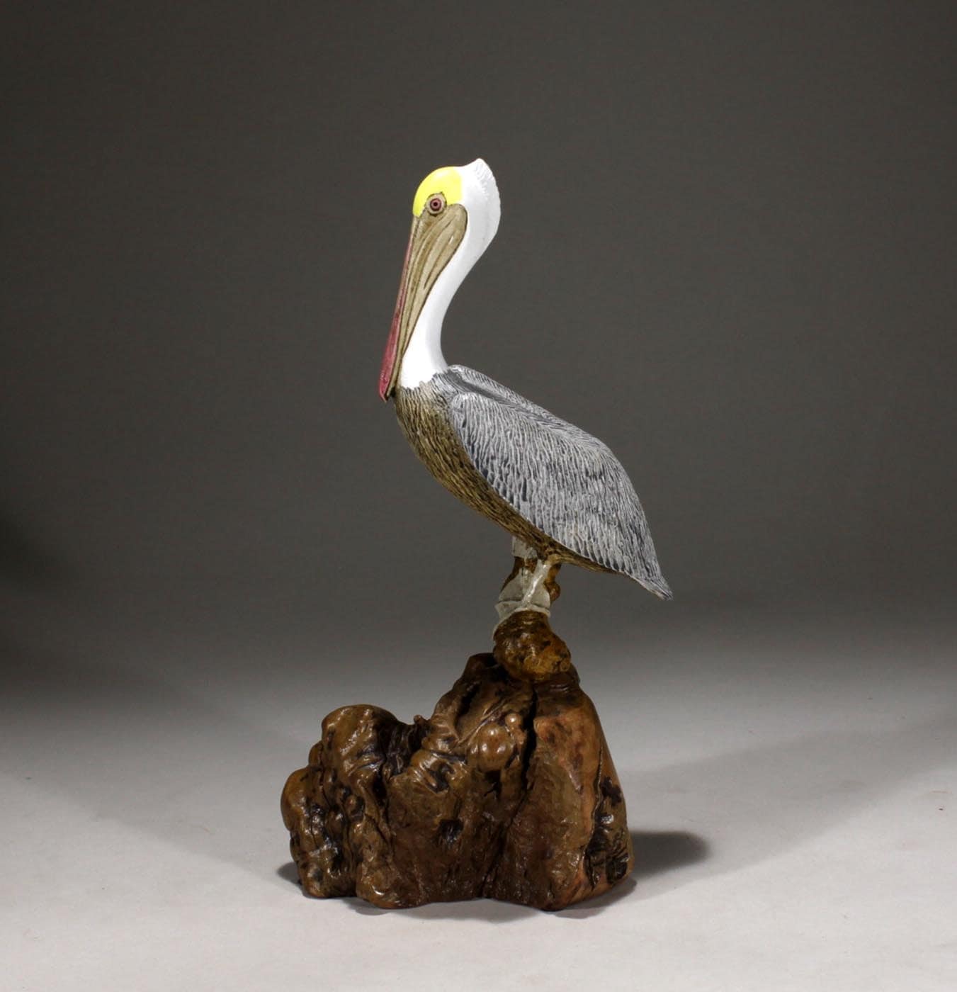 Pelican Sculpture New Direct by John Perry Brown 11in Tall on