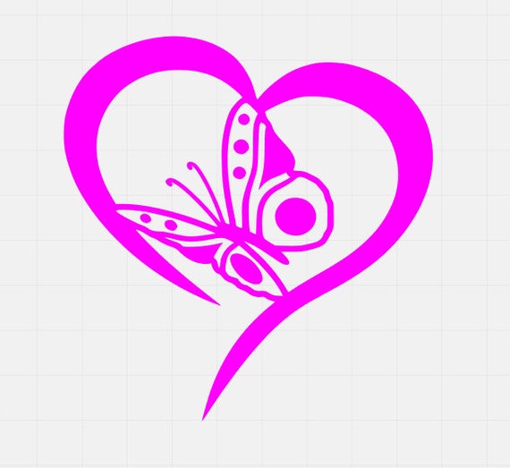 Download Butterfly Heart Svg File Butterfly Svg Cut Files svg files