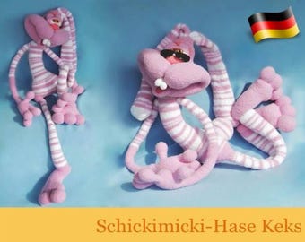 121DE Häkelanleitung - Schickimicki-Hase Keks Amigurumi PDF Pertseva Etsy