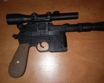 New Price! Star Wars Han Solo's Blaster Handmade Replica Han Solo Cosplay