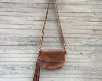 Leather crossbody bag, womens cross body bag, leather handbag