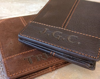 Mens Wallet Fathers Day Gift For Him Gift For Boyfriend Gift For Husband Gift for Men Gift For Dad Gift Genuine Leather Personalize