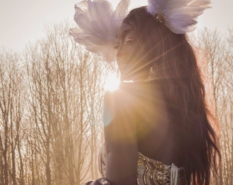 Olymp feather headdress