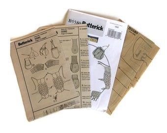 Butterick Sewing Pattern B5580 Making History, Game of Thrones Costume Patterns, Medieval Viking Reenactment Clothing Cosplay Pattern, Uncut