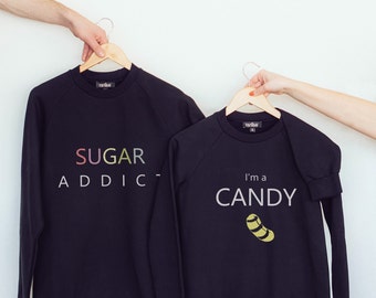 Embroidered hoodie/ embroidered sweatshirt/ couple hoodies/ couple sweatshirt/ cotton sweatshirt/ cotton hoodie/ black hoodie/ Famibiu