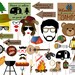Printable Animals photo booth props: ANIMAL MASK