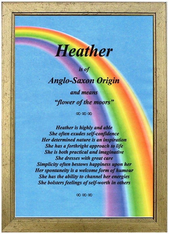 personalised first name meaning origin gift in a rainbow personalised first name meaning origin gift in a rainbow