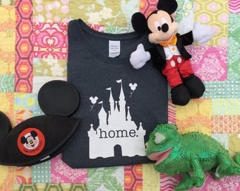 Disney Home Shirt, Cinderella's Castle Shirt, Walt Disney World Shirt, Castle Shirt, Home Shirt