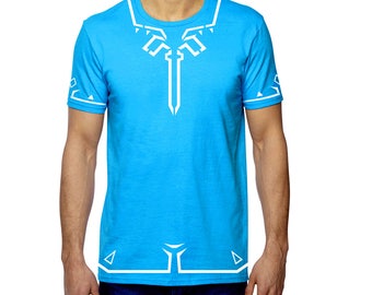 Legend of Zelda Breath of the Wild Tshirt, Zelda Tunic Tshirt, Zelda Tshirt, Link Tunic, Link Shirt, Nintendo