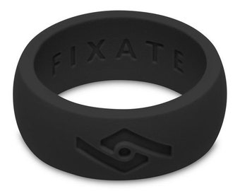 Fixate Designs Men's Custom Engraved Silicone Ring