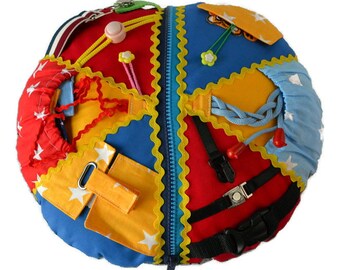 Fidget pillow/Fidget blanket/Sensory pillow dementia/Alzheimer's/Dementia/Busy Blanket for Dementia/Busy quilts/Occupational therapy