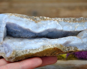 Chalcedony geode | Etsy