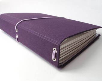 Original CitriDori - A5 Size Travelers Notebook, Refillable Bullet Journal, Dot Grid Notebook, Midori Fauxdori Fabridori Field Notes