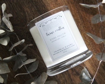 Stars Hollow || Wood Wick Apothecary Candle