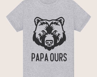 "Papa bear" father's day tshirt fathers day gift