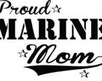 Download Unique marine mom related items | Etsy