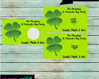 scratch tickets for patricks day parade