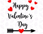 Pin on free valentine's day svg cut file Items similar to Happy Valentines day SVG, Valentine SVG file, Heart