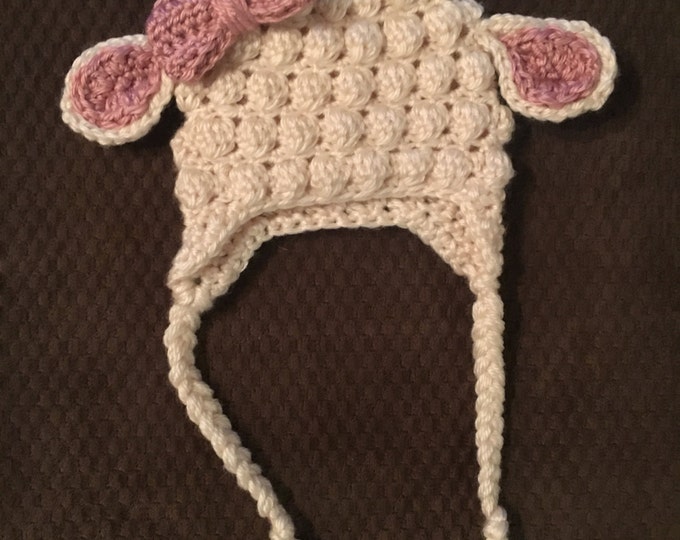 Lamb Baby Hat