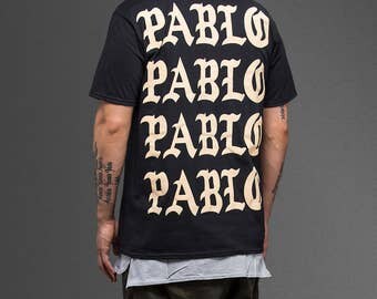 Pablo Pablo Pablo Pablo Unisex Adult Tshirt, Paris, Kanye West Merch, 100% Cotton , Best Gift