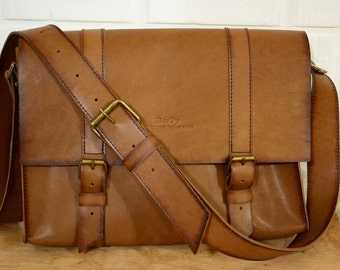 etsy mens messenger bag