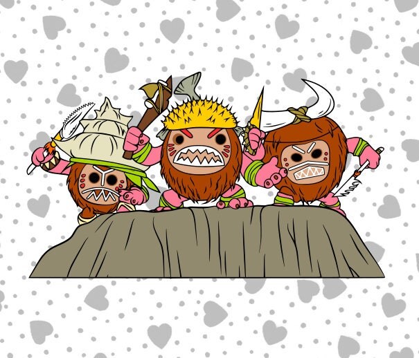 Disney Moana Kakamora SVG File Cutting File Vector Cricut